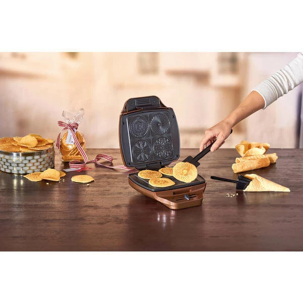 Vente flash 💯 Betty Bossi / Fust Fer à Bricelets Croustirêve - Fer à Bricelets ⋅ Gaufrier 💯 2 Vente flash 💯 Betty Bossi / Fust Fer à Bricelets Croustirêve - Fer à Bricelets ⋅ Gaufrier 💯 – Image 2