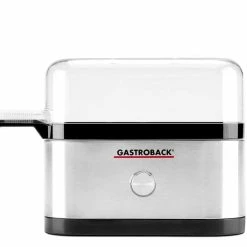 Budget 🥰 Gastroback Cuiseur à œufs Design Mini 3 Oeufs Argentés - Cuiseur à Oeufs 🔥