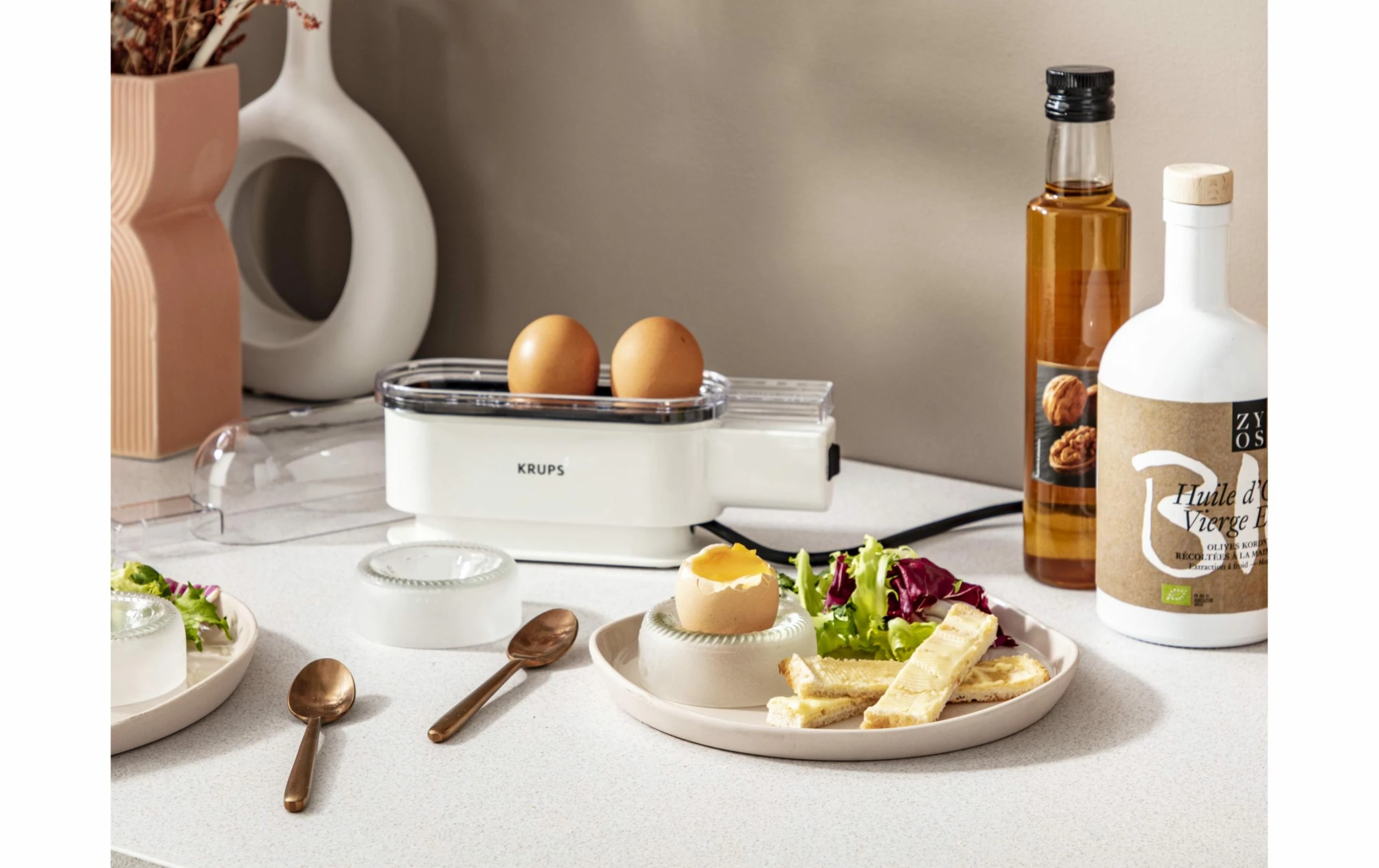 De gros 🔔 Krups Cuiseur à œufs Ovomat Trio Noir/Blanc - Cuiseur à Oeufs 🌟 3 De gros 🔔 Krups Cuiseur à œufs Ovomat Trio Noir/Blanc - Cuiseur à Oeufs 🌟 – Image 3