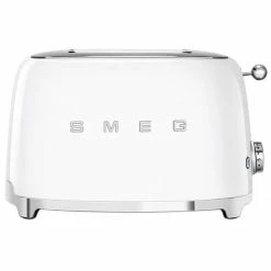 Vente flash 🔔 Smeg Toaster Retro Blanc - Grille-pain 🎉