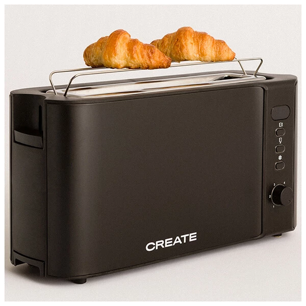 Remise 😉 CREATE TOAST ADVANCE TOUCH - Grille-pain électrique Avec écran Numérique, Mat Noir - Grille-pain 🤩 3 Remise 😉 CREATE TOAST ADVANCE TOUCH - Grille-pain électrique Avec écran Numérique, Mat Noir - Grille-pain 🤩 – Image 3