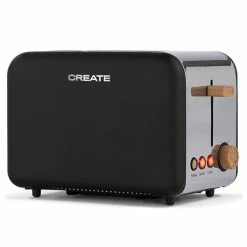 Meilleure affaire 🔔 CREATE TOAST RETRO - Grille-pain Pour Tranches Larges - Grille-pain 😀