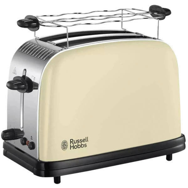 Nouveau 💯 Russell Hobbs Colours Plus+ Grill-pain Classic Cream - Grille-pain 👏 1 Nouveau 💯 Russell Hobbs Colours Plus+ Grill-pain Classic Cream - Grille-pain 👏