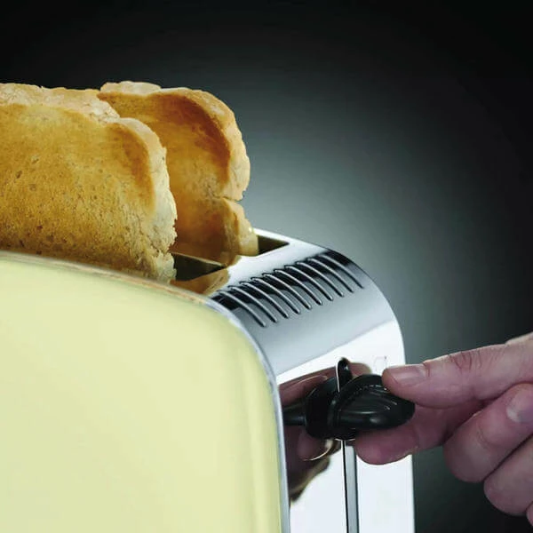 Nouveau 💯 Russell Hobbs Colours Plus+ Grill-pain Classic Cream - Grille-pain 👏 2 Nouveau 💯 Russell Hobbs Colours Plus+ Grill-pain Classic Cream - Grille-pain 👏 – Image 2