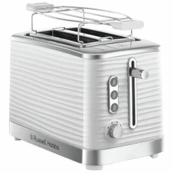 Offres ⌛ Russell Hobbs Inspire White Grill-pain 24370-56 - Grille-pain 😍