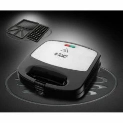Alternative view of Sortie 😉 Russell Hobbs Fiesta 24540-56 Grille-pain à Sandwich 3en1 Noir - Grille-pain 🎁