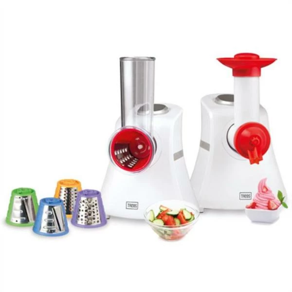 Nouveau ❤️ Trebs 2 En 1 Sorbetière Coupe-légumes 99277 - Sorbetière 🛒 1 Nouveau ❤️ Trebs 2 En 1 Sorbetière Coupe-légumes 99277 - Sorbetière 🛒