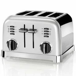 Vente flash 💯 Cuisinart Toaster Quadruple CPT180SE - Grille-pain 🔔