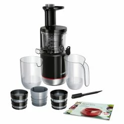Grosses soldes ❤️ Bosch Slow Juicer MESM731M Acier Inoxydable - Centrifugeuse ⋅ Presse-agrumes ⌛