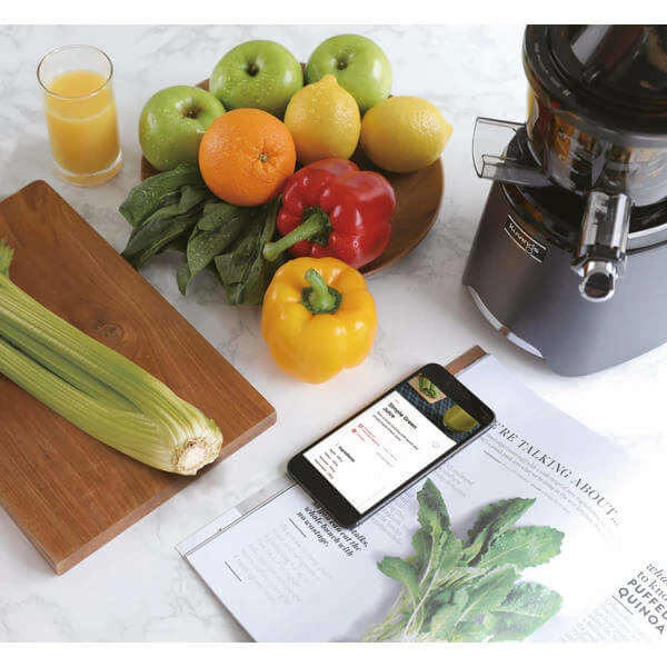 Meilleure affaire ✨ Kuvings Health Friend Smart Juicer Motiv 1 Gun Metal - Centrifugeuse ⋅ Presse-agrumes ⌛ 3 Meilleure affaire ✨ Kuvings Health Friend Smart Juicer Motiv 1 Gun Metal - Centrifugeuse ⋅ Presse-agrumes ⌛ – Image 3